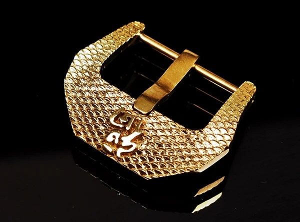 FU PAM498-Lucky- Yellow Bronze Buckle for Seiko, Panerai, Maranez, Sevenfriday – image 3
